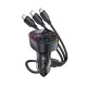 Kakusiga FM Transmitter Αυτοκινήτου με Bluetooth / USB /100W