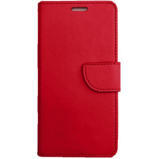 Book Stand Case για Motorola Moto G05/G15 Κόκκινο ΟΕΜ