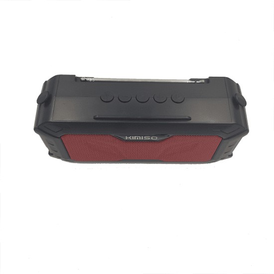 Kimiso KMS-131 Ηχείο Bluetooth 10W με Ραδιόφωνο Κόκκινο Kimiso KMS-131 Ηχείο Bluetooth 10W με Ραδιόφωνο Κόκκινο