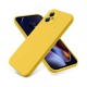  Back Cover Σιλικόνης Κίτρινο Motorola Moto G34