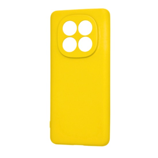 Back Cover Σιλικόνης Matte Κίτρινο Redmi Note 14 Pro/ Pro Plus 5G/ Poco X7 Back Cover Σιλικόνης Matte Κίτρινο Redmi Note 14 Pro/ Pro Plus 5G/ Poco X7