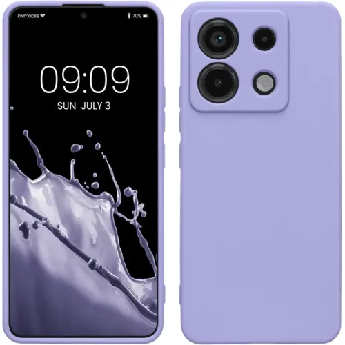 Back Cover Σιλικόνης Λιλά Poco  C85