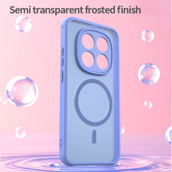 Tech-Protect MagSafe Back Cover Σιλικόνης  Λιλά Πλαστικό  (Redmi Note 15 Pro+ / Poco M8 Pro)