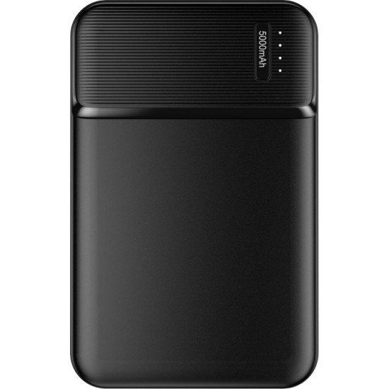 Maxlife MXPB-01 Power Bank 5000mAh με 2 Θύρες USB-A και Θύρα USB-C Μαύρο Maxlife MXPB-01 Power Bank 5000mAh με 2 Θύρες USB-A και Θύρα USB-C Μαύρο