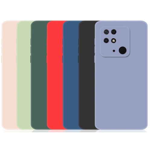 Back Cover Σιλικόνης Σκούρο Πράσινο (Redmi 10C)