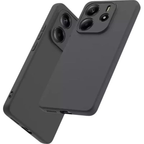 Back Cover Σιλικόνης Μαύρη (Redmi Note 14 4G) Back Cover Σιλικόνης Μαύρη (Redmi Note 14 4G)