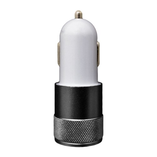 OEM Φορτιστής Αναπτήρα Αυτοκινήτου (USB) 2πλός 2.1A Μεταλλικός 