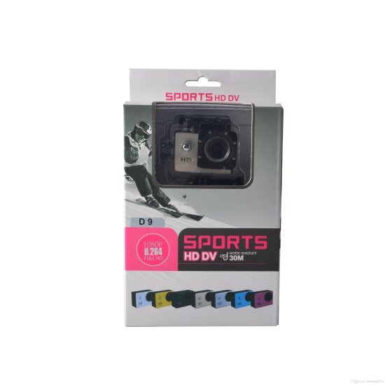 Action Camera Go Pro Sport Camera 1080P HD DV 1.5" LCD Screen water resistant 30m Action Camera Go Pro Sport Camera 1080P HD DV 1.5" LCD Screen water resistant 30m