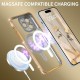 Luxury Magsafe Strass and Glitter Case Χiaomi Poco C85 Χρυσό Luxury Magsafe Strass and Glitter Case Χiaomi Poco C85 Χρυσό