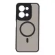 Θήκη Poco C85 Matte Magnetic Series συμβατό με MagSafe φορτιστή, Πλάτη αντικραδασμική από Premium TPU μαύρο Θήκη Poco C85 Matte Magnetic Series συμβατό με MagSafe φορτιστή, Πλάτη αντικραδασμική από Premium TPU μαύρο