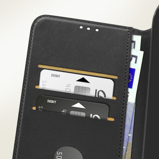 Book Δερματίνης Μαύρο (Motorola Moto G05/ G15) Book Δερματίνης Μαύρο (Motorola Moto G05/ G15)