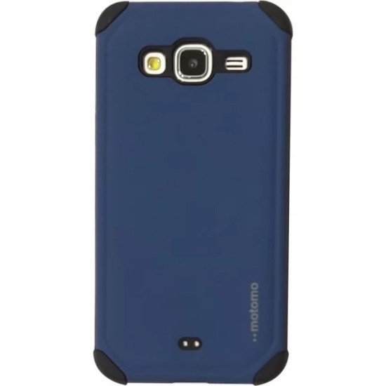 Motomo Back Cover Πλαστικό Μπλε (Galaxy J5 2016)