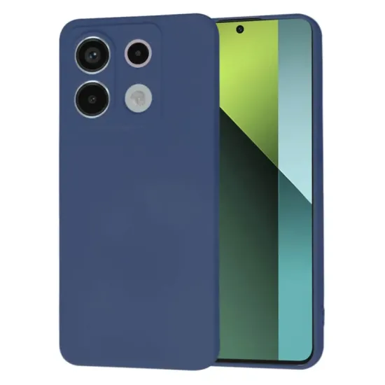 Back Cover Σιλικόνης Μπλε Σκούρο (Redmi 15C  4G)