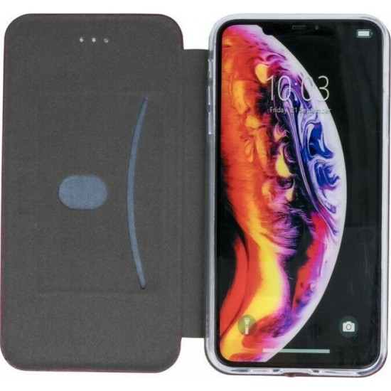 Book Elegance Case Blue for Galaxy A17 Μπορντό Book Elegance Case Blue for Galaxy A17 Μπορντό