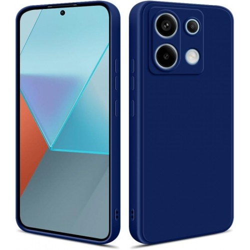 Back Cover Σιλικόνης Μπλε Σκούρο (Redmi 15C  4G)