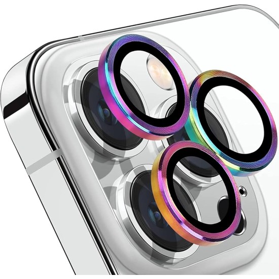 Προστασία Κάμερας Tempered Glass Rainbow για το iPhone 16 Pro, iPhone 16 Pro Max