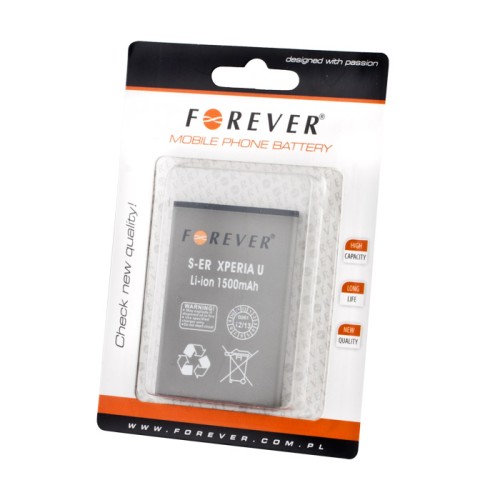 Forever Μπαταρία BA600 - 1500mAh Για Sony Xperia U ST25/STi  