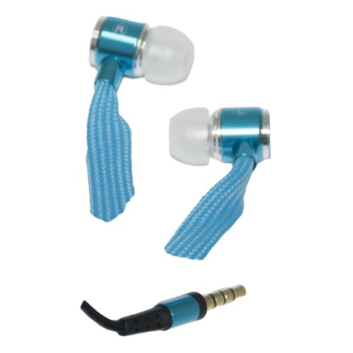 OEM Ακουστικά Stereo Hands Free Με Ρυθμιστή Με Κορδόνι Γαλάζια (805)