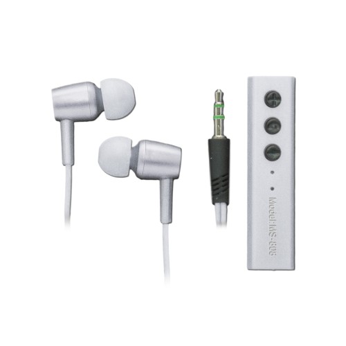 OEM Ακουστικά Handsfree Με Bluetooth Universal Ασημί (MS-808V)