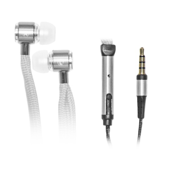 OEM Ακουστικά Stereo Hands Free Με Ρυθμιστή Με Κορδόνι Άσπρα (805)