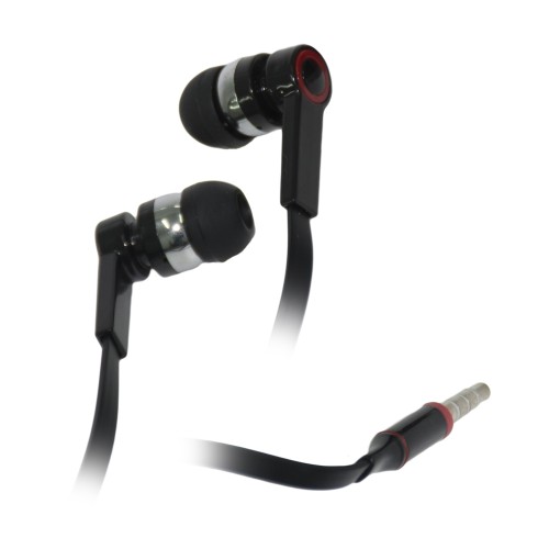 OEM Ακουστικά Stereo Hands Free 2 Σε 1 Universal Με Ρυθμιστή Μαύρα (Q22)