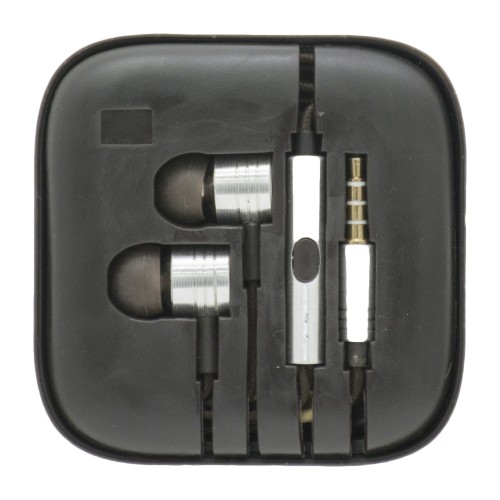OEM Ακουστικά Stereo Handsfree Universal Με Ρυθμιστή Ασημί (EN50332-2) OEM Ακουστικά Stereo Handsfree Universal Με Ρυθμιστή Ασημί (EN50332-2)