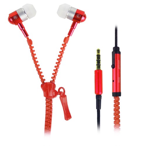 HANDSFREE FOREVER STREET MUSIC ΓΙΑ MP3/MP4/SMARTPHONES STEREO 3.5MM BLISTER - RED