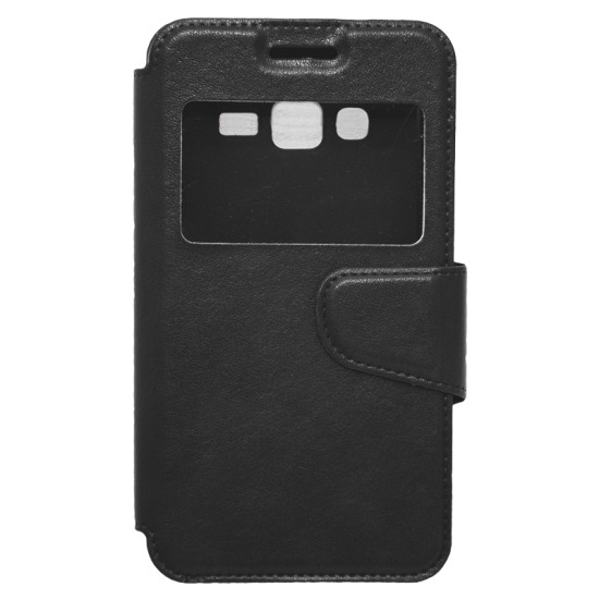  OEM Θήκη Βιβλίο Με Παράθυρα Για Galaxy S10 Lite Μαύρο