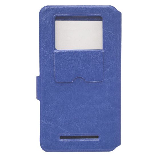 OEM Θήκη Universal XXLarge  5.5-6.0"   Με Παράθυρα   Μπλε