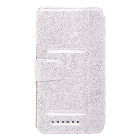 OEM Θήκη Universal  XSmall 3,3-3,8"  Με Παράθυρα   Λευκή