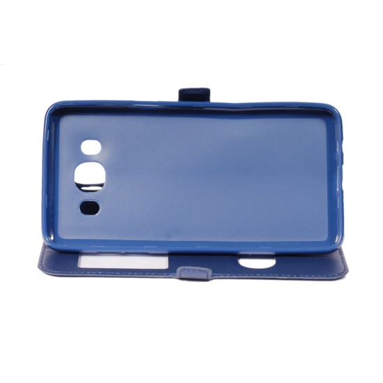 OEM Θήκη Βιβλίο Με Παράθυρα Για Samsung Galaxy J5 J500 Μπλε OEM Θήκη Βιβλίο Με Παράθυρα Για Samsung Galaxy J5 J500 Μπλε