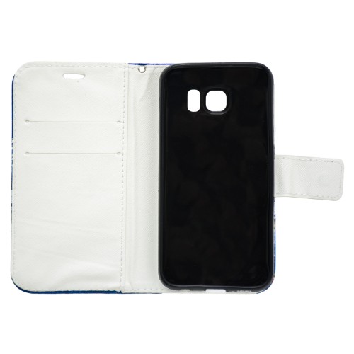  OEM Θήκη Βιβλίο Για  Samsung Galaxy S6 Με Σχέδιο Ρόδος