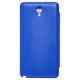 Samsung Galaxy Note 3 flip cover Με Παράθυρο Μπλέ