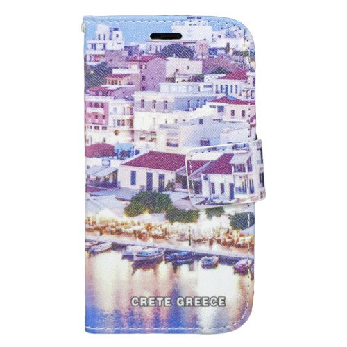  OEM Θήκη Βιβλίο Για  Samsung Galaxy S6 Με Σχέδιο Κρήτη