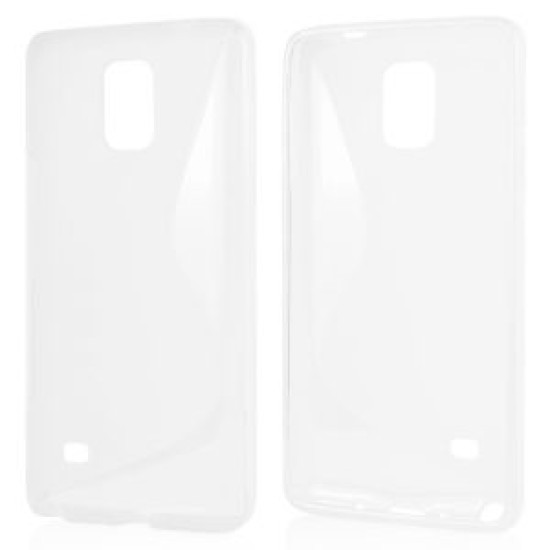 OEM Θήκη Σιλικόνης Για Samsung Galaxy Note 4 Άσπρη-Διάφανη OEM Θήκη Σιλικόνης Για Samsung Galaxy Note 4 Άσπρη-Διάφανη