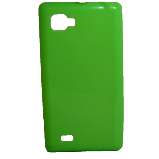  OEM Θήκη Σιλικόνης  Για  Sony Xperia Miro / ST23i Πράσινη