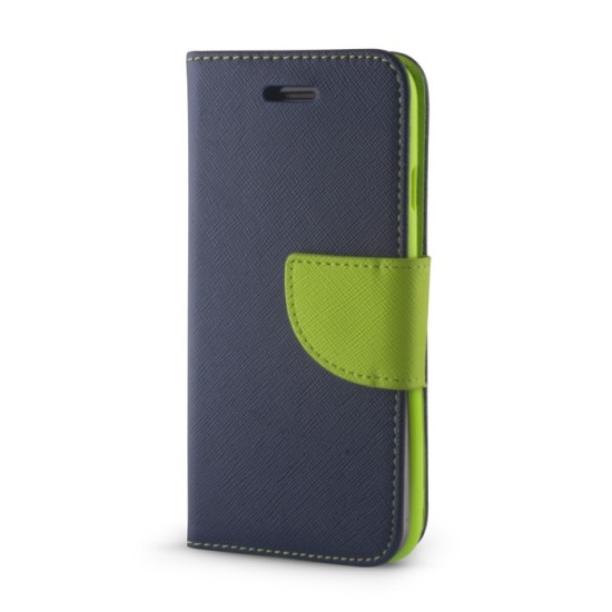  OEM Θήκη Βιβλίο Fancy Για Samsung Galaxy S6 Edge Μπλε-Πράσινη