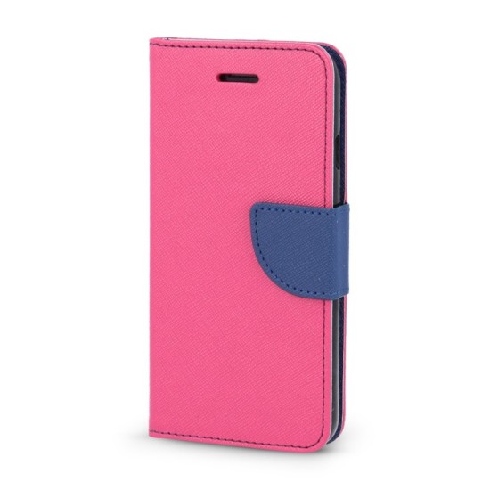  OEM Θήκη Βιβλίο Fancy Για Samsung Galaxy S6 Edge Ροζ-Μπλε