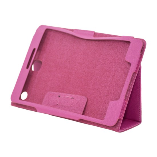 OEM Θήκη Βιβλίο Με Πλαίσιο Για Tablet TAB Τ560 / Τ561  7"  Ροζ