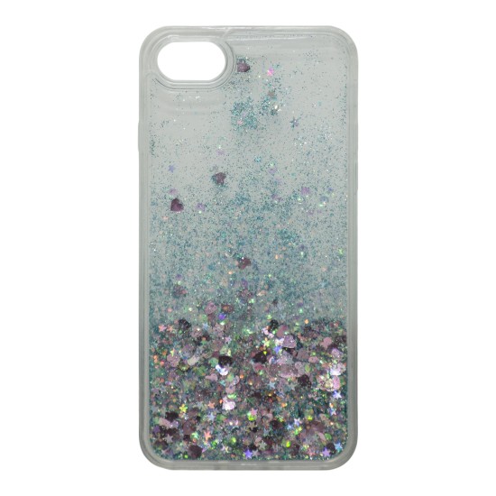 OEM Θήκη Σιλικόνης Με Υγρό Glitter Για Apple Iphone 7G Πράσινο - Ροζ OEM Θήκη Σιλικόνης Με Υγρό Glitter Για Apple Iphone 7G Πράσινο - Ροζ