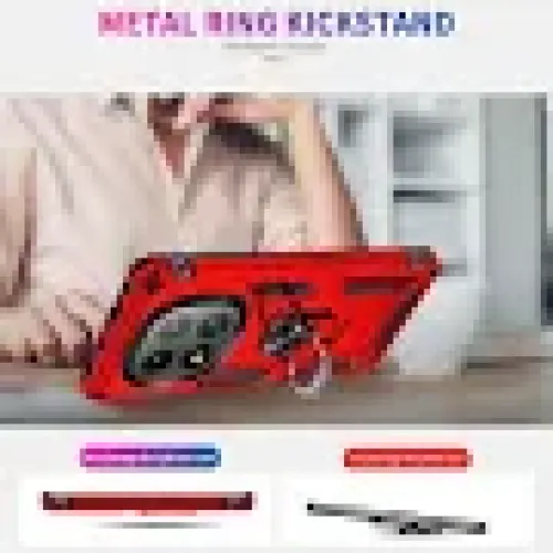 Hybrid Shockproof Ring Back Cover Συνθετική Ανθεκτική Κόκκινο (Redmi Note 14 Pro/ Pro Plus 5G/ Poco X7) Hybrid Shockproof Ring Back Cover Συνθετική Ανθεκτική Κόκκινο (Redmi Note 14 Pro/ Pro Plus 5G/ Poco X7)