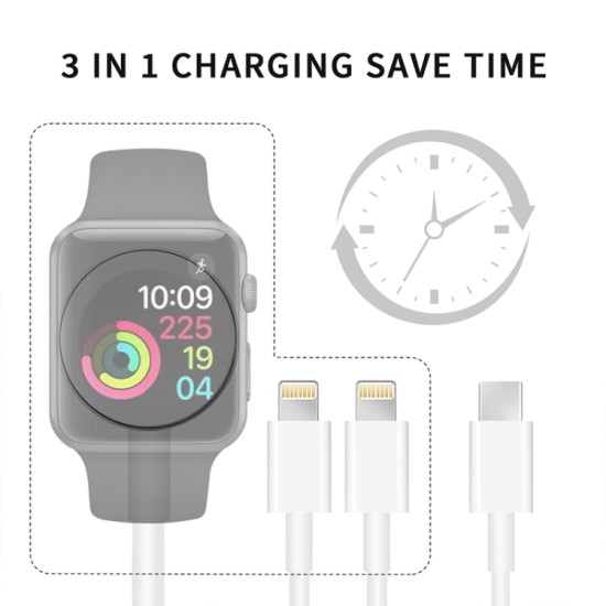 Magnetic Charging Cable 4ft Λευκό (Apple Watch)