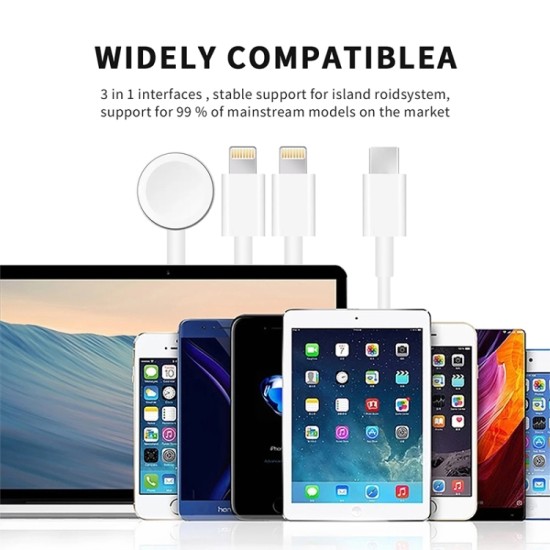 Magnetic Charging Cable 4ft Λευκό (Apple Watch)