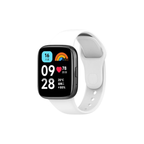 Devia Deluxe Sport Strap Σιλικόνης Λευκό (Samsung Galaxy Watch Active)