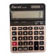 Promotional Αριθμομηχανή Factory Colorful 14 Digits Pink Gold Big LCD Display Desktop Office Calculator DS-20B