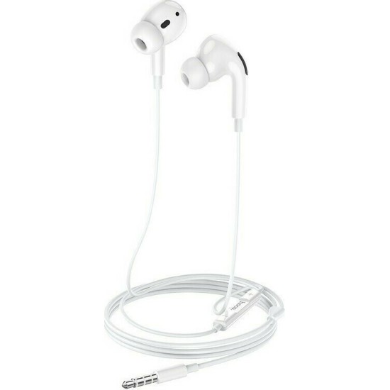 Hoco M1 Pro In-ear Handsfree με Βύσμα 3.5mm Λευκό