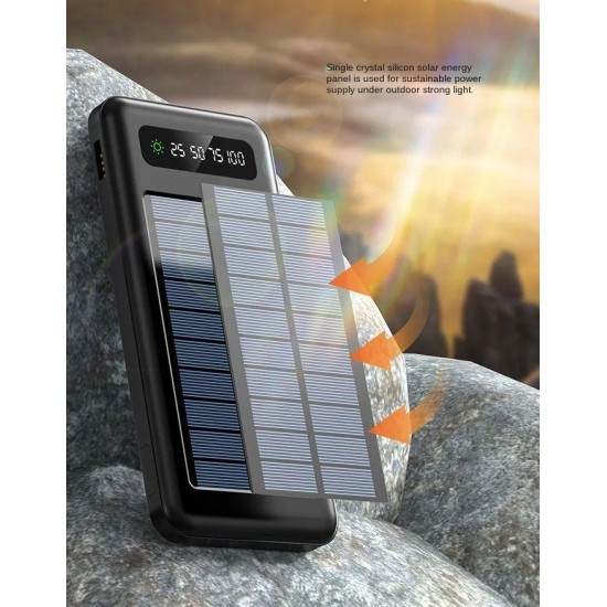 M.TK PowerBank TD2128 Panel Solar / Type-C / USB / 12000 mah / Type-c / MicroUsb / Usb / Iphone M.TK PowerBank TD2128 Panel Solar / Type-C / USB / 12000 mah / Type-c / MicroUsb / Usb / Iphone