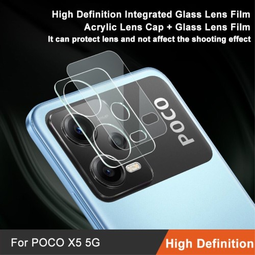 Τζαμάκι Κάμερας Για Xiaomi Redmi Note 12 ​​/ Poco X5 Ενσωματωμένη Μεμβράνη Με Φακό Πίσω Κάμερας