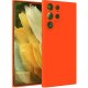 Soft Touch 2mm Back Cover Σιλικόνης Πορτοκαλί (Galaxy S25 Ultra)