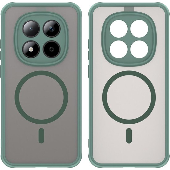 Tech-Protect MagSafe Back Cover Σιλικόνης Πράσινο  Πλαστικό  (Redmi Note 15 4G/ 5G)